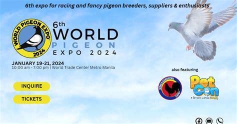 World Pigeon Expo .